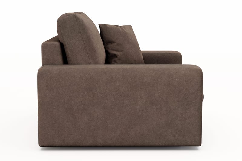 Adelsö by Gynning Dyp Lenestol i stoff - Brun - Møbler - Stoler - Lenestoler