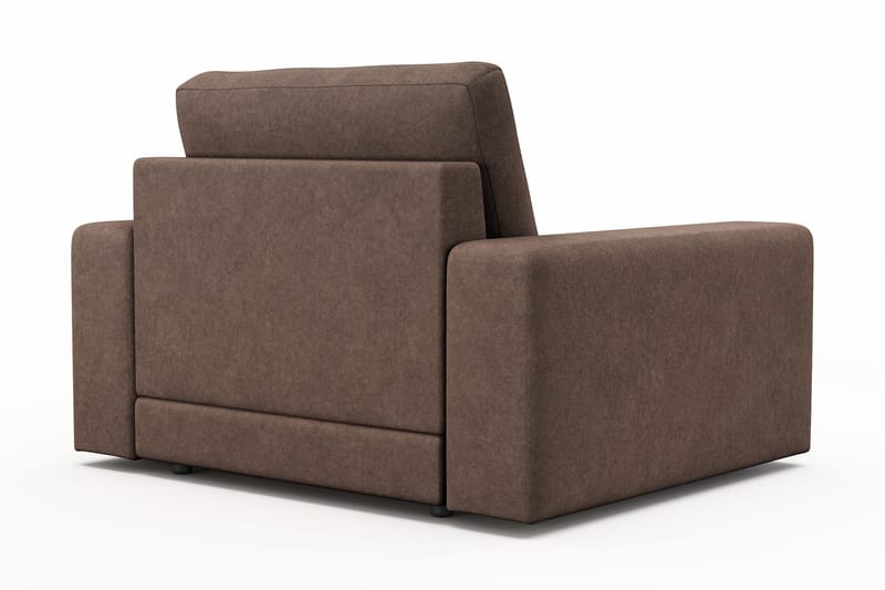Adelsö by Gynning Dyp Lenestol i stoff - Brun - Møbler - Stoler - Lenestoler