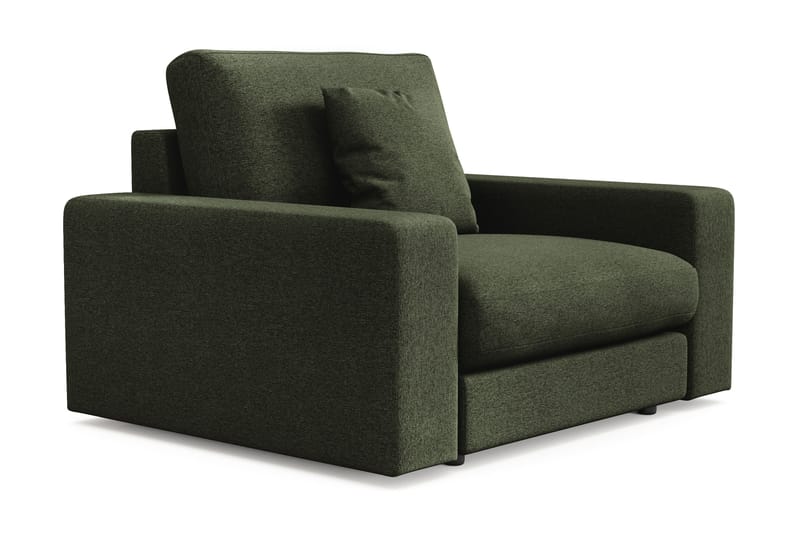 Adelsö by Gynning Dyp Lenestol i stoff - Grön - Møbler - Stoler - Lenestoler