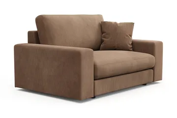 Adelsö by Gynning Stor Dyp Lenestol i Manchester - Brun - Møbler - Stoler - Lenestoler