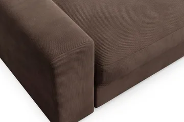 Adelsö by Gynning Stor Dyp Lenestol i Manchester - Brun - Møbler - Stoler - Lenestoler