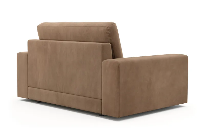 Adelsö by Gynning Stor Dyp Lenestol i Manchester - Brun - Møbler - Stoler - Lenestoler