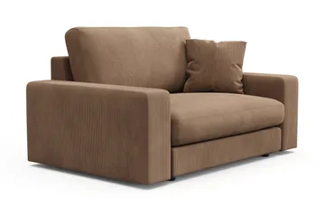 Adelsö by Gynning Stor Dyp Lenestol i Manchester - Brun - Møbler - Stoler - Lenestoler