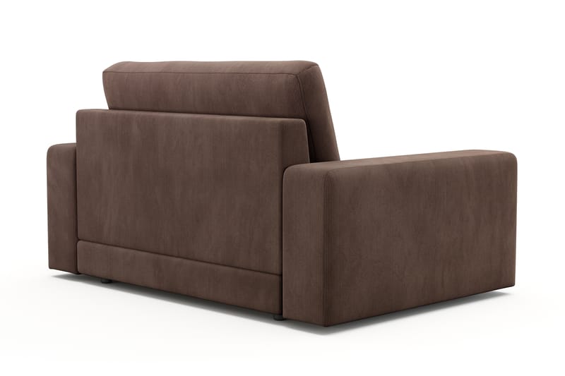 Adelsö by Gynning Stor Dyp Lenestol i Manchester - Brun - Møbler - Stoler - Lenestoler