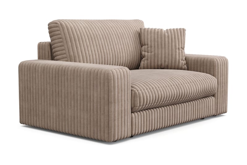 Adelsö by Gynning Stor Dyp Lenestol i Manchester - Greige - Møbler - Stoler - Lenestoler