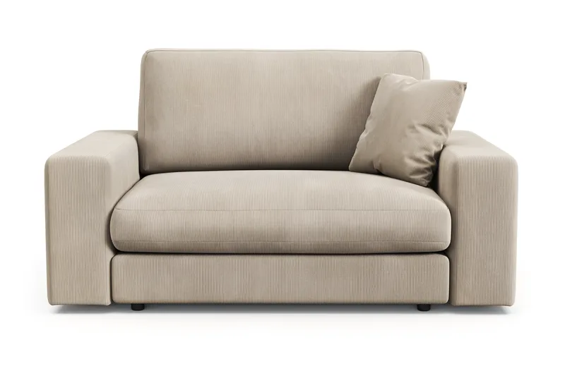 Adelsö by Gynning Stor Dyp Lenestol i Manchester - Greige - Møbler - Stoler - Lenestoler