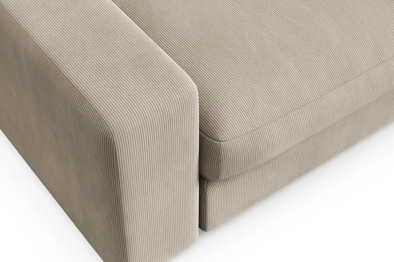 Adelsö by Gynning Stor Dyp Lenestol i Manchester - Greige - Møbler - Stoler - Lenestoler