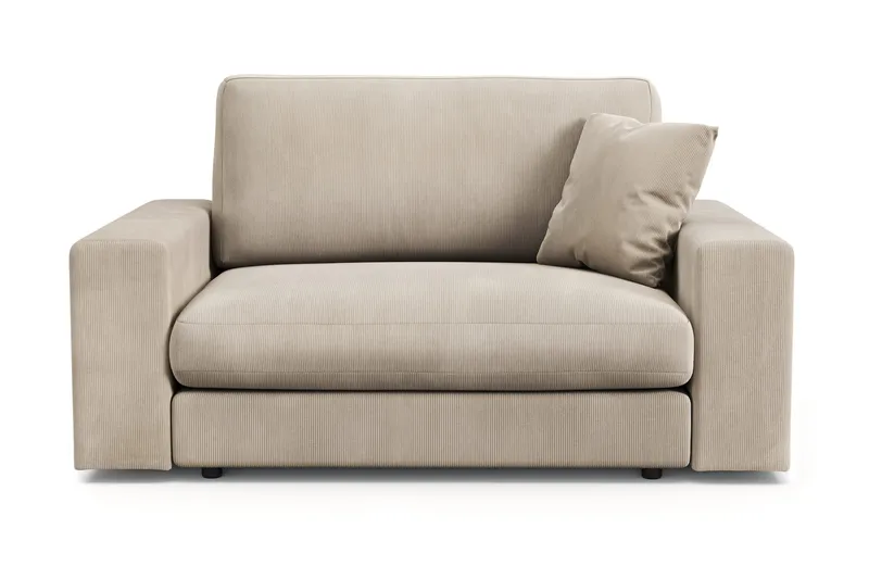 Adelsö by Gynning Stor Dyp Lenestol i Manchester, Greige