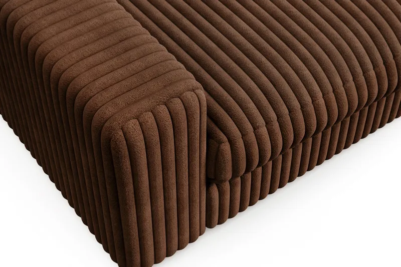 Adelsö by Gynning Stor Dyp Lenestol i Manchester - Mørkebrun - Møbler - Stoler - Lenestoler