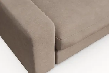 Adelsö by Gynning Stor Dyp Lenestol i stoff - Beige - Møbler - Stoler - Lenestoler