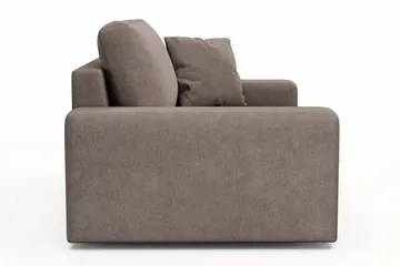 Adelsö by Gynning Stor Dyp Lenestol i stoff - Brun - Møbler - Stoler - Lenestoler