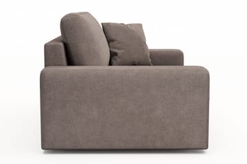 Adelsö by Gynning Stor Dyp Lenestol i stoff - Brun - Møbler - Stoler - Lenestoler