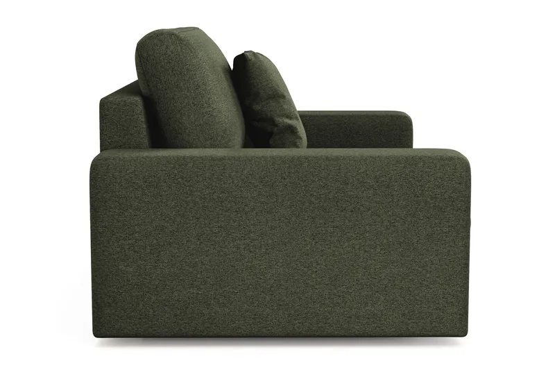 Adelsö by Gynning Stor Dyp Lenestol i stoff - Grön - Møbler - Stoler - Lenestoler
