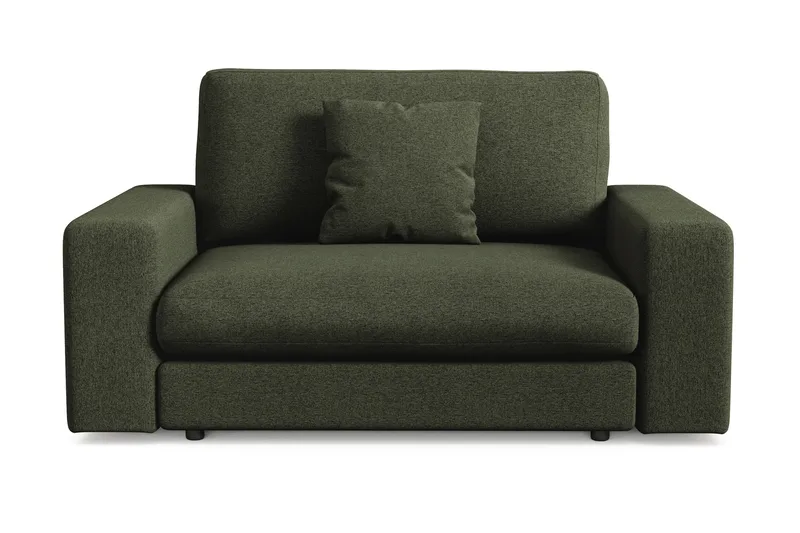 Adelsö by Gynning Stor Dyp Lenestol i stoff, Grön