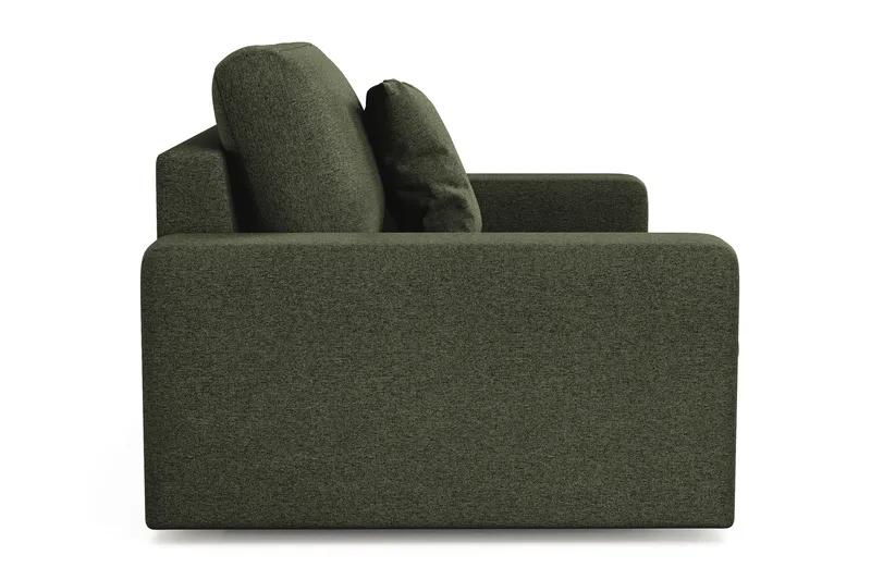 Adelsö by Gynning Stor Dyp Lenestol i stoff - Grön - Møbler - Stoler - Lenestoler