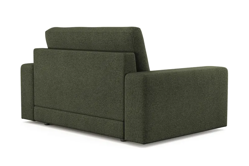 Adelsö by Gynning Stor Dyp Lenestol i stoff - Grön - Møbler - Stoler - Lenestoler