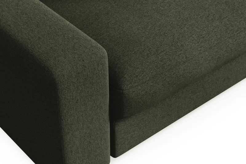 Adelsö by Gynning Stor Dyp Lenestol i stoff - Grön - Møbler - Stoler - Lenestoler