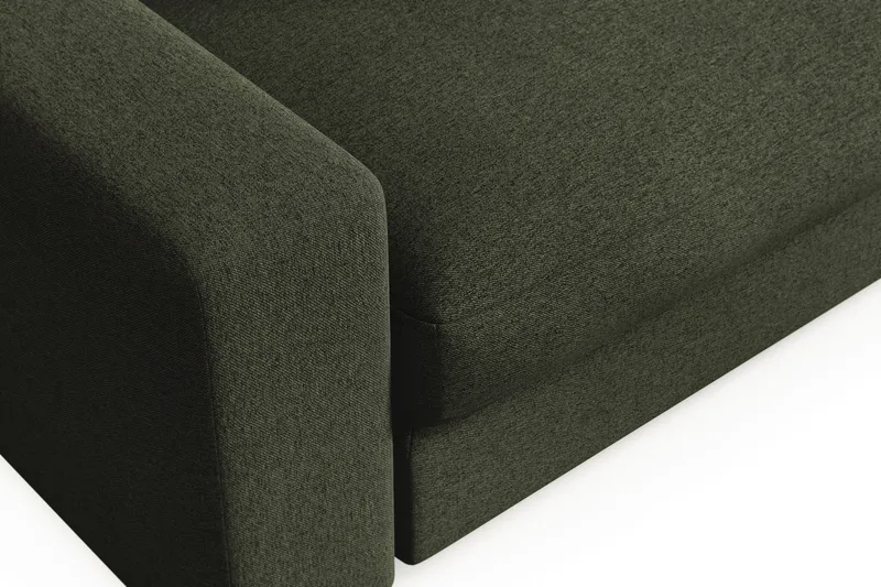 Adelsö by Gynning Stor Dyp Lenestol i stoff - Grön - Møbler - Stoler - Lenestoler