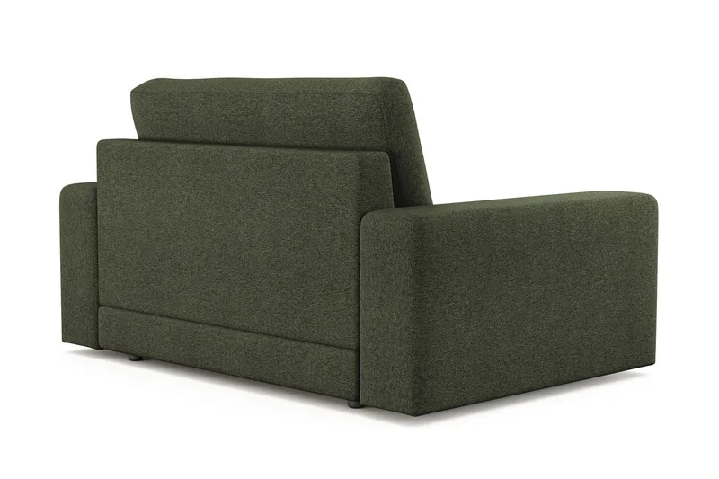 Adelsö by Gynning Stor Dyp Lenestol i stoff - Grön - Møbler - Stoler - Lenestoler