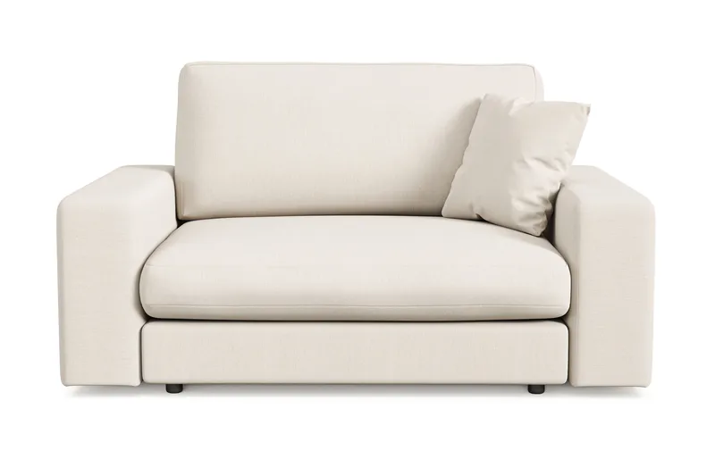 Adelsö by Gynning Stor Dyp Lenestol i stoff, Lys beige