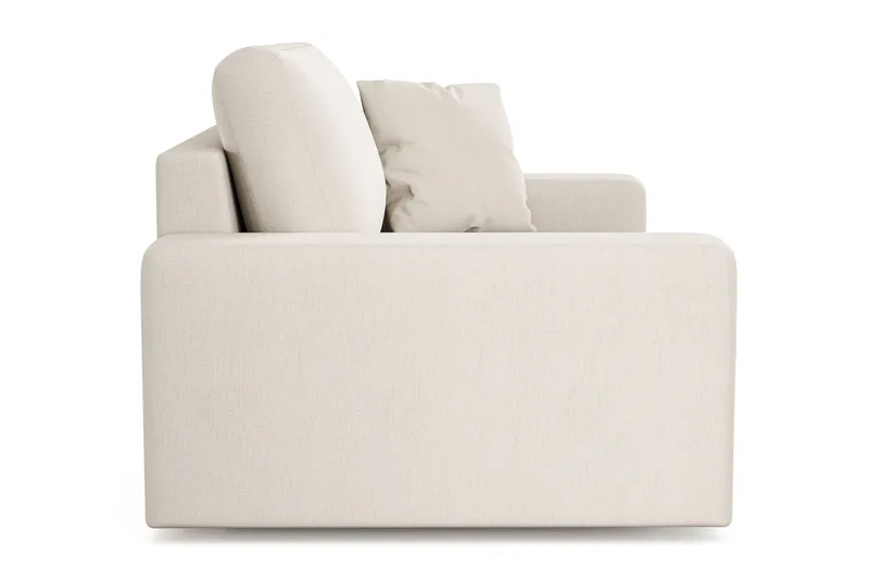 Adelsö by Gynning Stor Dyp Lenestol i stoff - Lys beige - Møbler - Stoler - Lenestoler