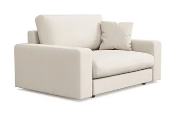 Adelsö by Gynning Stor Dyp Lenestol i stoff - Lys beige - Møbler - Stoler - Lenestoler