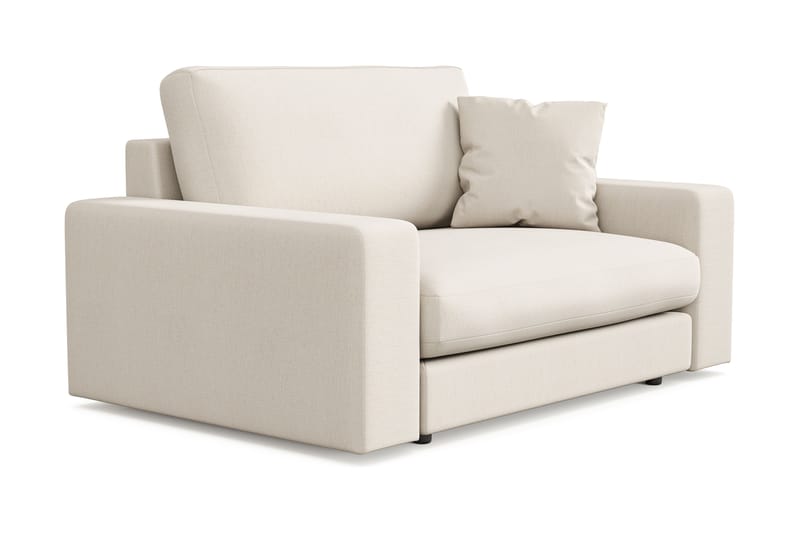 Adelsö by Gynning Stor Dyp Lenestol i stoff - Lys beige - Møbler - Stoler - Lenestoler