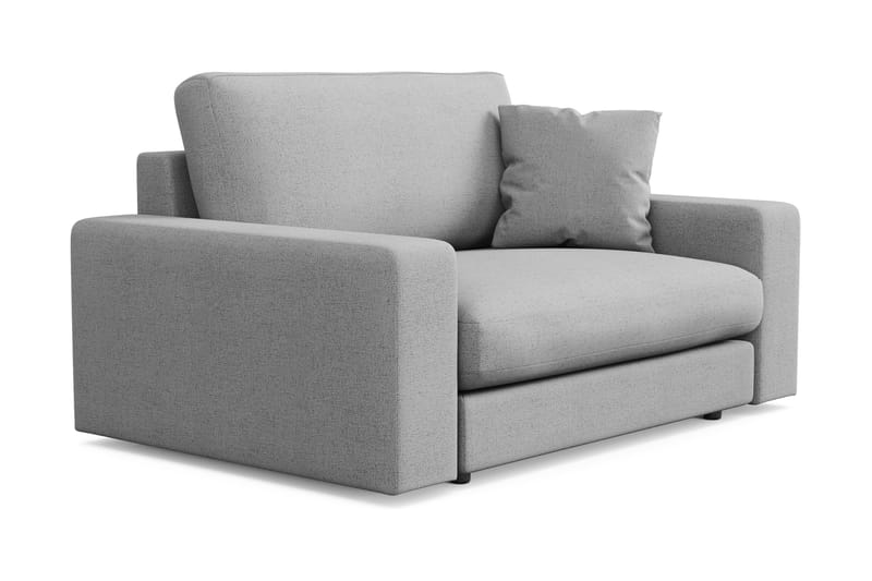 Adelsö by Gynning Stor Dyp Lenestol i stoff - Lysegrå - Møbler - Stoler - Lenestoler