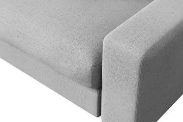 Adelsö by Gynning Stor Dyp Lenestol i stoff - Lysegrå - Møbler - Stoler - Lenestoler