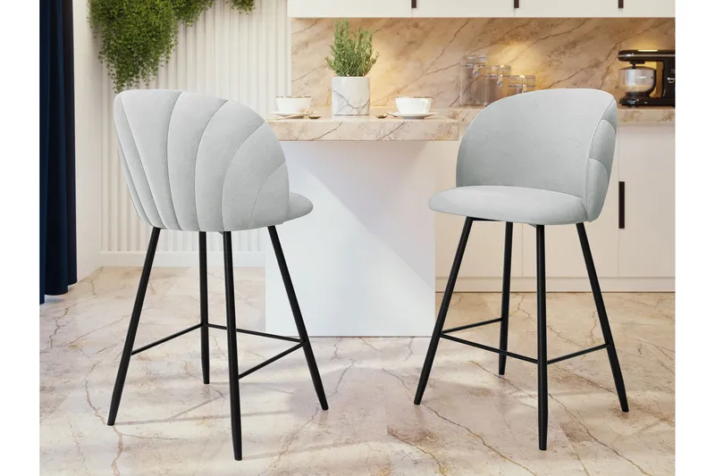 Aikka Barstol 105 cm - Lysegrå - Møbler - Stoler - Barstol