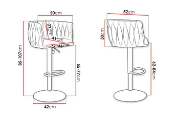 Aikka Barstol 107 cm - Beige - Møbler - Stoler - Barstol