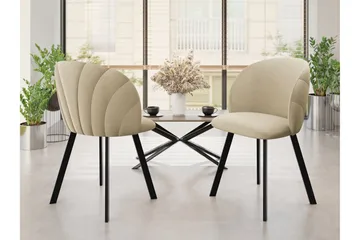 Akitomo Spisestol - Beige - Møbler - Stoler - Spisestuestoler & kjøkkenstoler