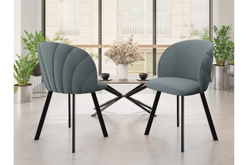 Akitomo Spisestol - Grå - Møbler - Stoler - Spisestuestoler & kjøkkenstoler