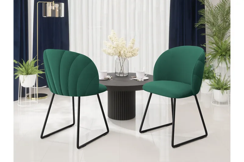 Akitomo Spisestol - Grønn - Møbler - Stoler - Spisestuestoler & kjøkkenstoler