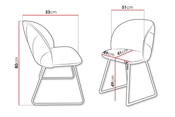 Akitomo Spisestol - Grønn - Møbler - Stoler - Spisestuestoler & kjøkkenstoler