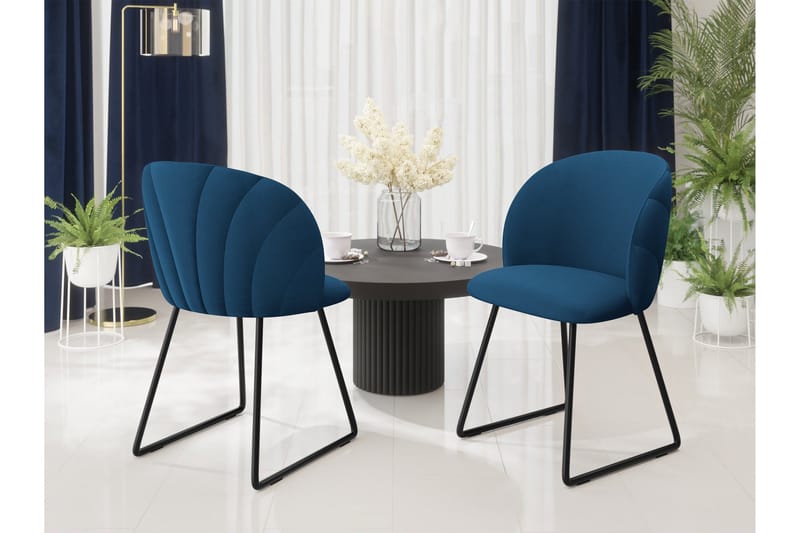 Akitomo Spisestol - Marineblå - Møbler - Stoler - Spisestuestoler & kjøkkenstoler