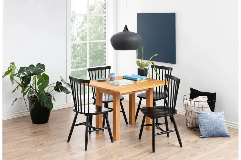 Alegra Spisestol - Sort - Møbler - Stoler - Spisestuestoler & kjøkkenstoler