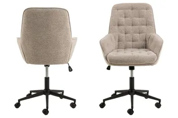 Aliya Kontorstol - Beige - Møbler - Stoler - Kontorstol & skrivebordsstol