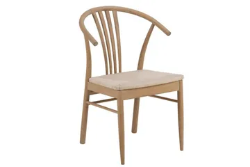 Almach Lenestol - Hvit - Møbler - Stoler - Spisestuestoler & kjøkkenstoler