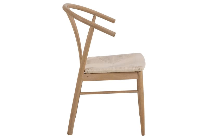 Almach Lenestol - Hvit - Møbler - Stoler - Spisestuestoler & kjøkkenstoler