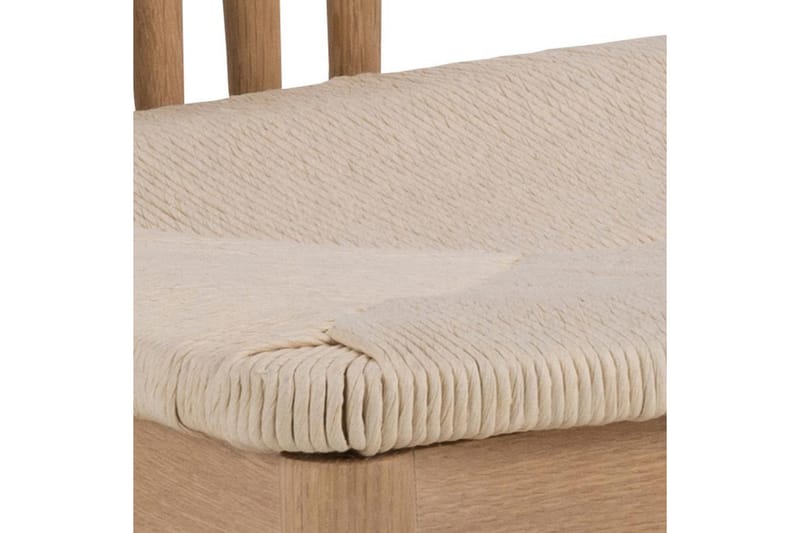 Almach Lenestol - Hvit - Møbler - Stoler - Spisestuestoler & kjøkkenstoler