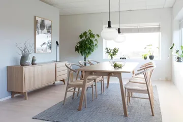 Almach Lenestol - Hvit - Møbler - Stoler - Spisestuestoler & kjøkkenstoler