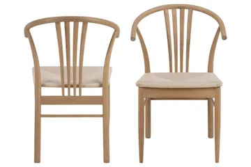 Almach Lenestol - Hvit - Møbler - Stoler - Spisestuestoler & kjøkkenstoler