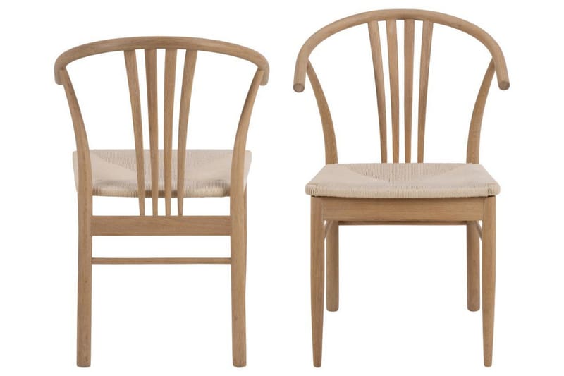 Almach Lenestol - Hvit - Møbler - Stoler - Spisestuestoler & kjøkkenstoler