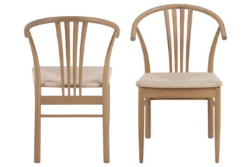 Almach Lenestol - Hvit - Møbler - Stoler - Spisestuestoler & kjøkkenstoler