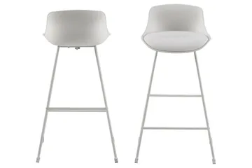 Alpull Barstol 94 cm - Hvit - Møbler - Stoler - Barstol