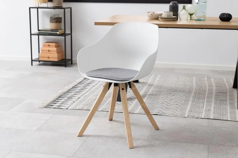 Alpull Lenestol - Grå - Møbler - Stoler - Spisestuestoler & kjøkkenstoler