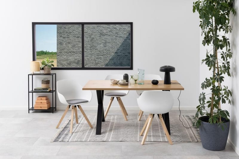 Alpull Lenestol - Grå - Møbler - Stoler - Spisestuestoler & kjøkkenstoler