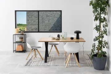 Alpull Lenestol - Grå - Møbler - Stoler - Spisestuestoler & kjøkkenstoler