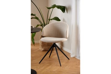 Alrakis Spisestol - Beige - Møbler - Stoler - Spisestuestoler & kjøkkenstoler